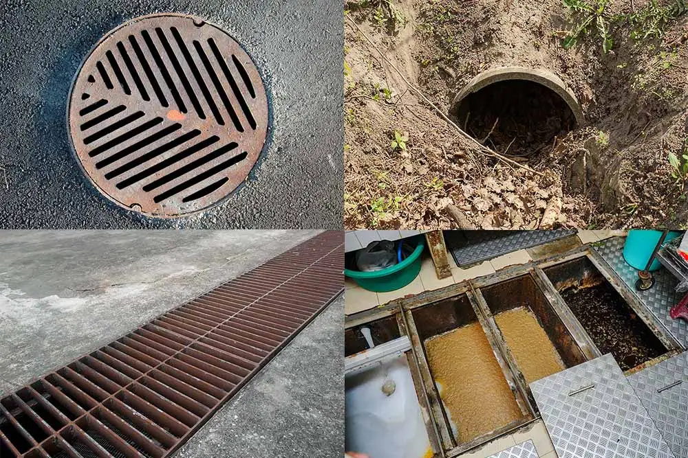 Drain de stationnement à étages plein